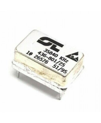 4.914MHz 4 Pin Crystal Oscillator Clock XO-43A Dale 20x12.5mm